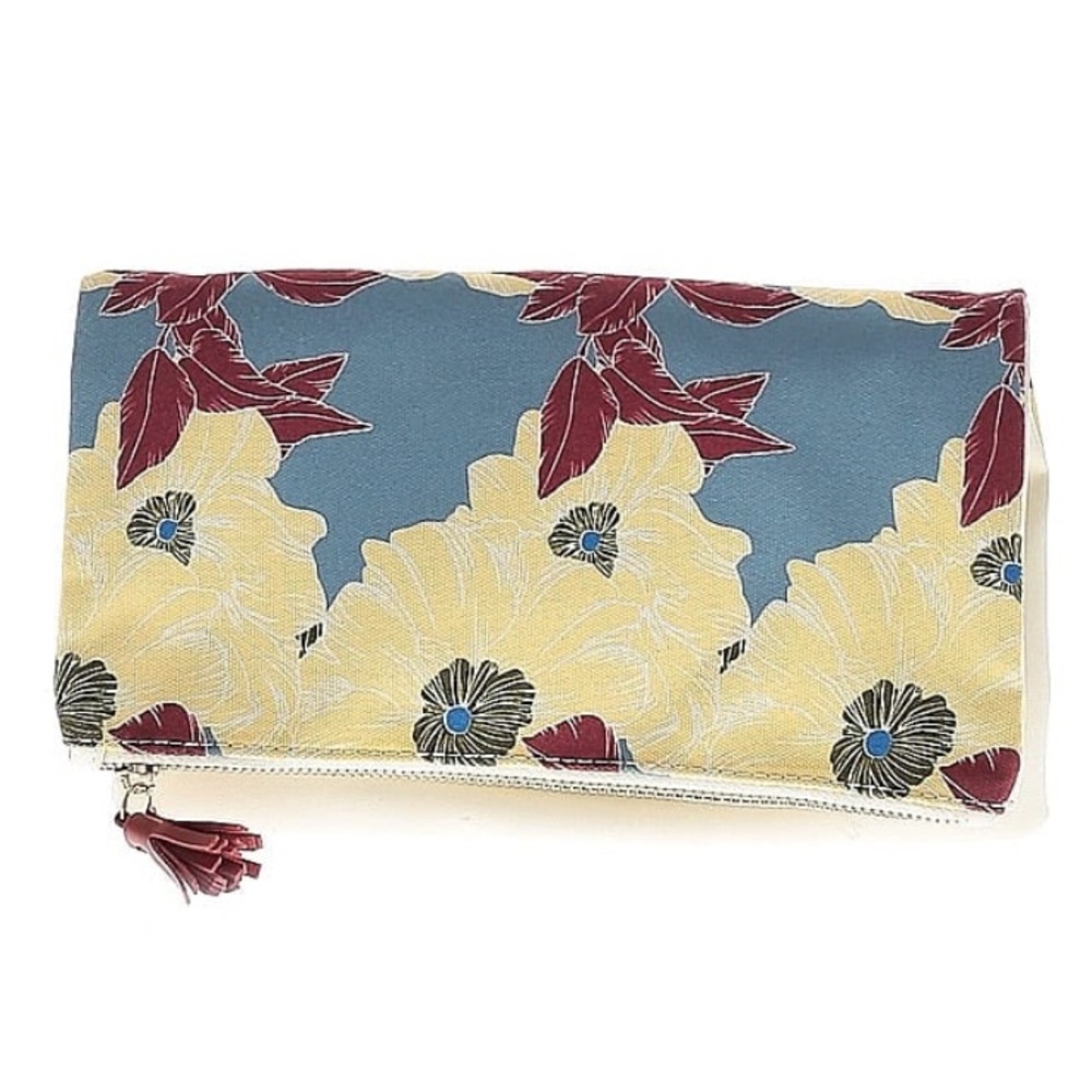 Rachel Pally Floral Clutch with Tassel Zipper